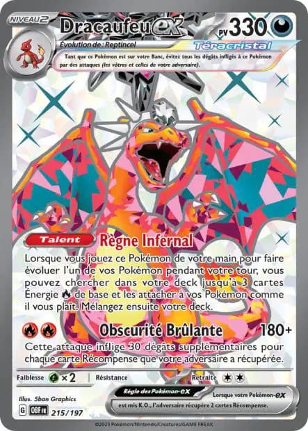 Dracaufeu — Flammes Obsidiennes