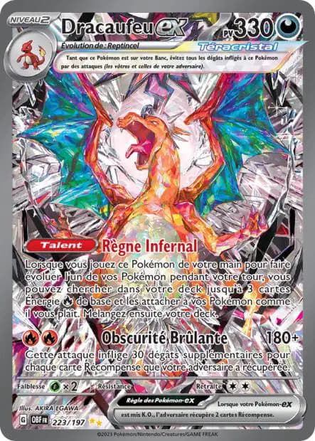 Dracaufeu — Flammes Obsidiennes