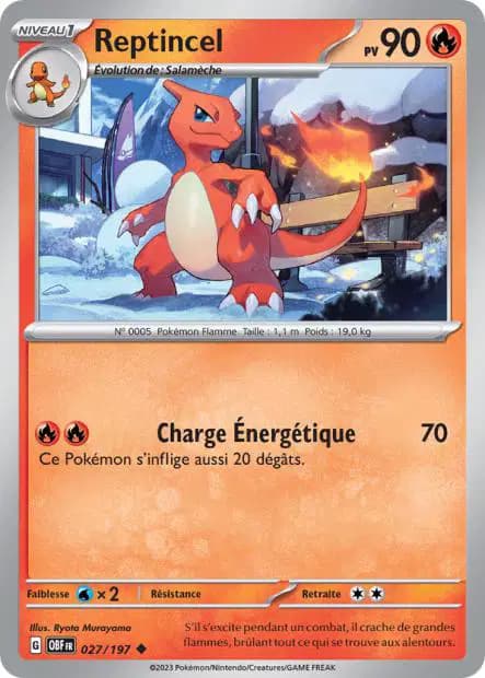Reptincel — Flammes Obsidiennes