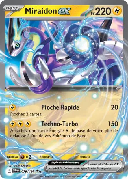 Miraidon — Flammes Obsidiennes