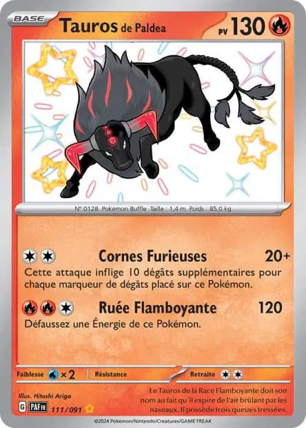 Tauros — Destinées de Paldea