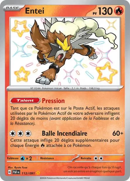Entei — Destinées de Paldea