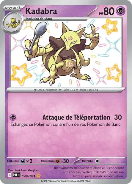 Kadabra — Destinées de Paldea