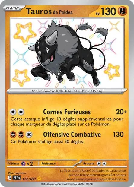 Tauros — Destinées de Paldea