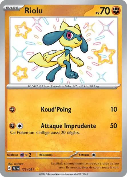 Riolu — Destinées de Paldea