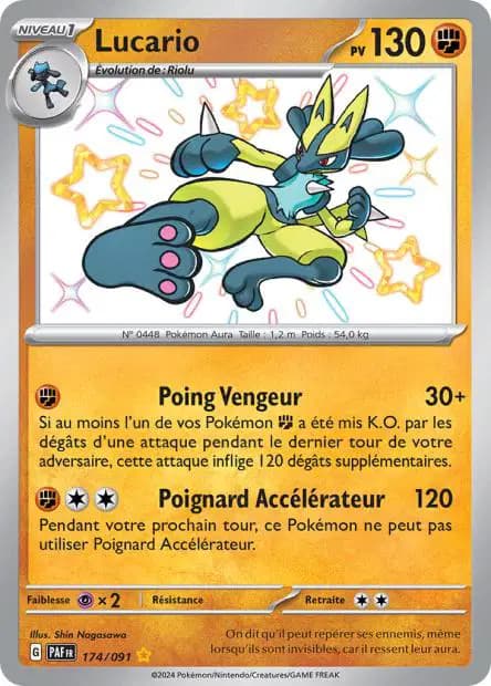 Lucario — Destinées de Paldea