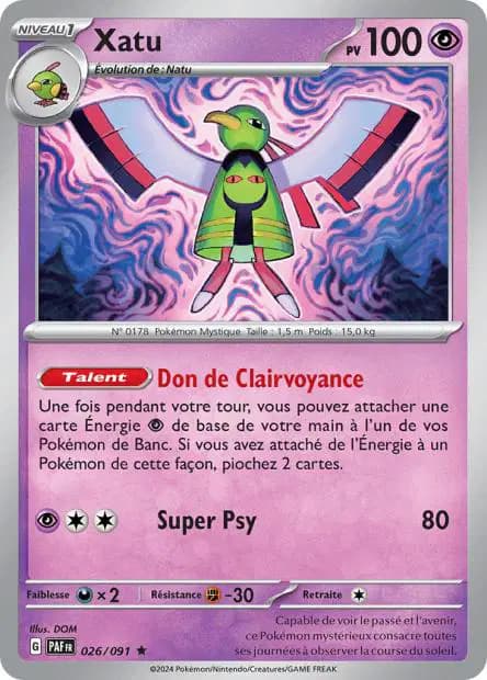 Xatu — Destinées de Paldea