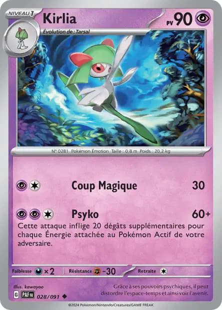 Kirlia — Destinées de Paldea