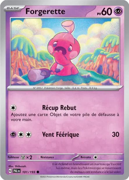 Forgerette — Évolutions à Paldea