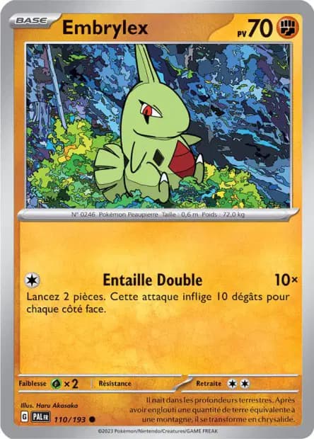 Embrylex — Évolutions à Paldea