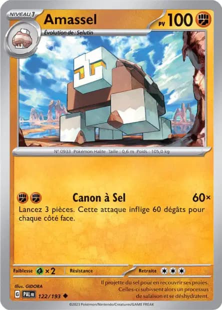 Amassel — Évolutions à Paldea