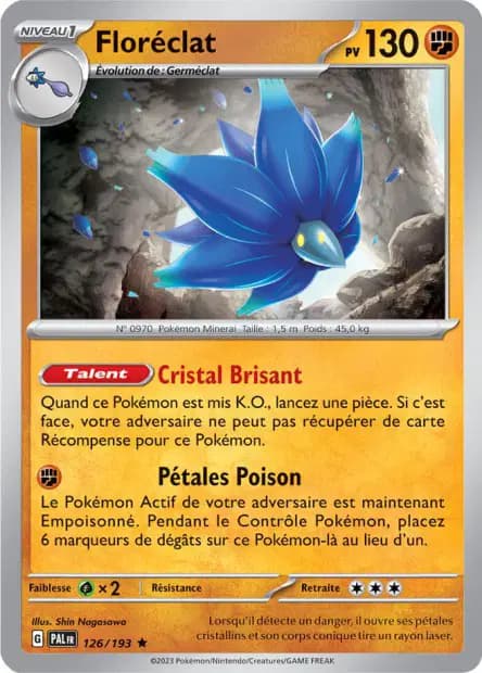 Floréclat — Évolutions à Paldea