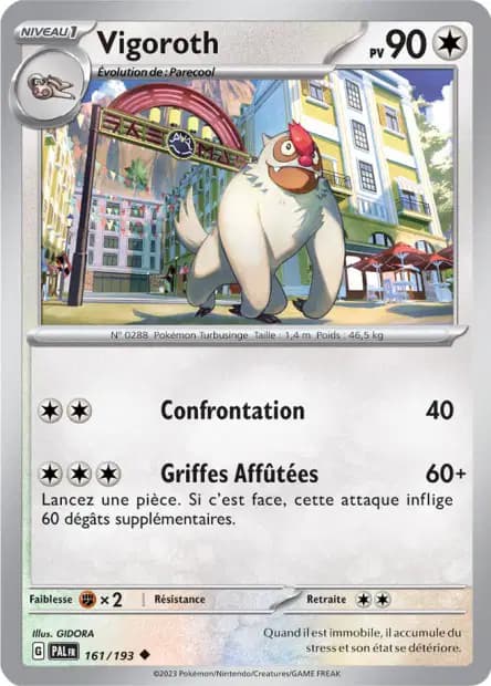 Vigoroth — Évolutions à Paldea