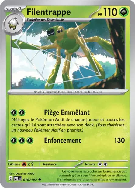 Filentrappe — Évolutions à Paldea