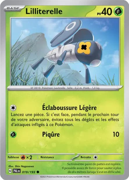 Lilliterelle — Évolutions à Paldea
