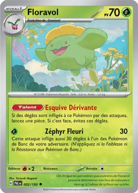 Floravol — Évolutions à Paldea