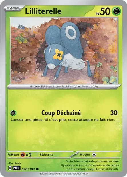 Lilliterelle — Évolutions à Paldea