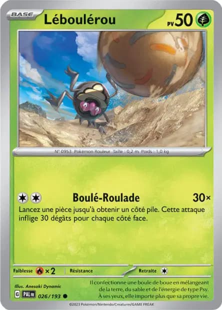 Léboulérou — Évolutions à Paldea