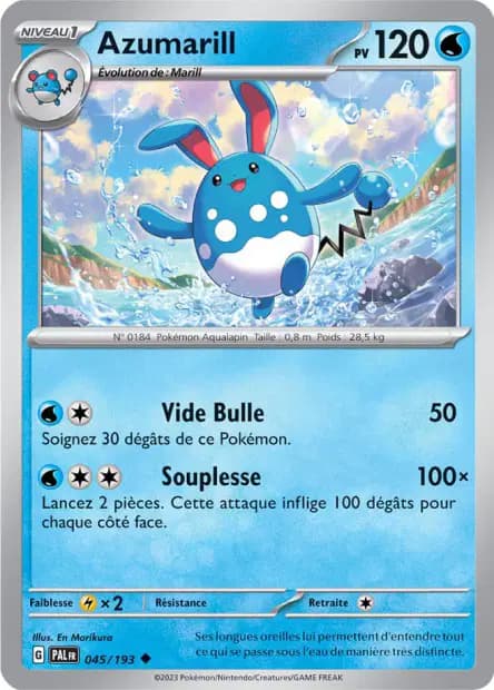 Azumarill — Évolutions à Paldea