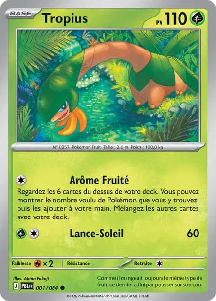 Tropius — Nuit Noire