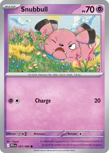 Snubbull — Flammes Fantasmagoriques