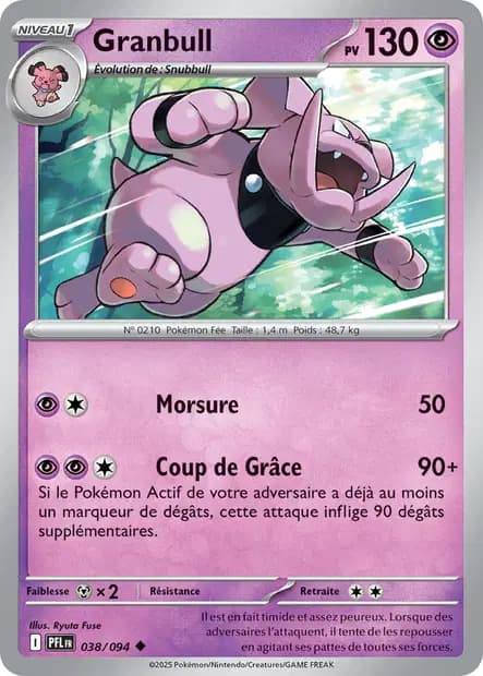 Granbull — Flammes Fantasmagoriques