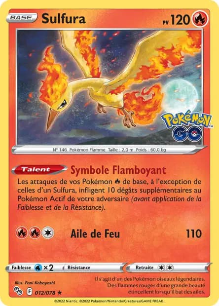 Sulfura — Pokémon GO