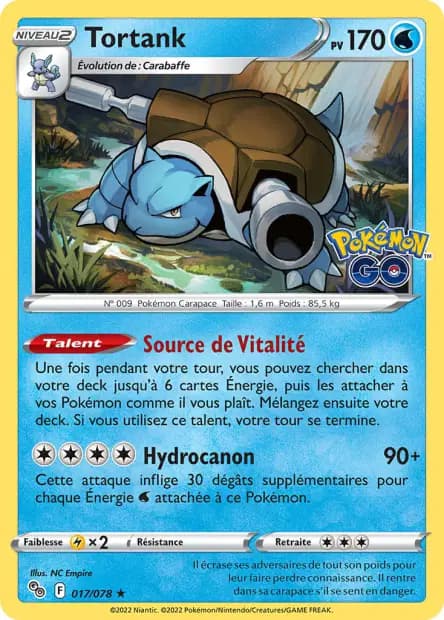 Tortank — Pokémon GO