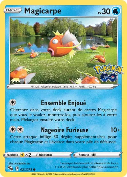 Magicarpe — Pokémon GO
