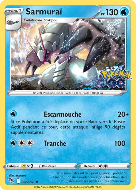 Sarmuraï — Pokémon GO