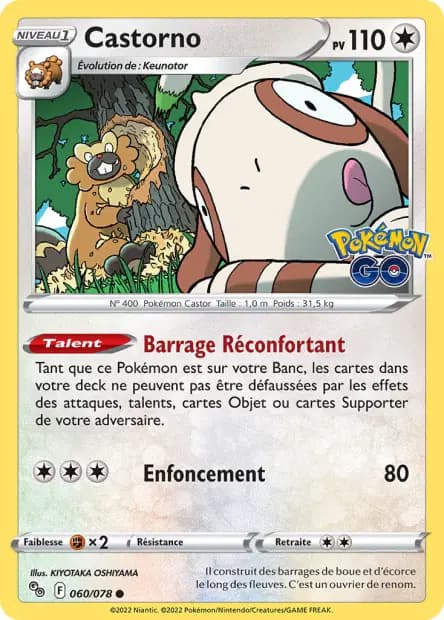 Castorno — Pokémon GO