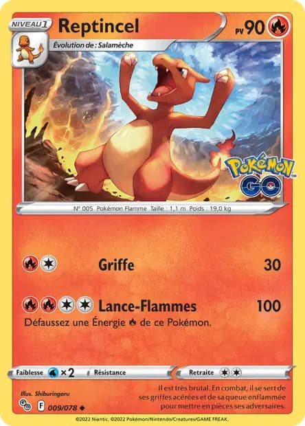 Reptincel — Pokémon GO