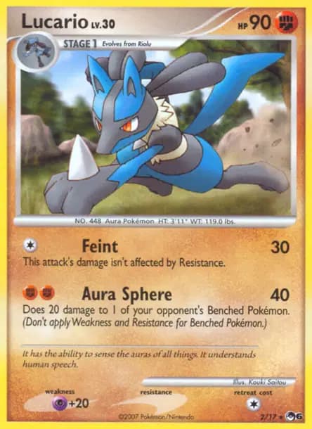 Lucario — POP 6
