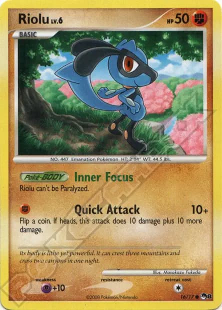 Riolu — POP 8