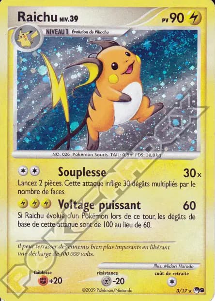 Raichu — POP 9