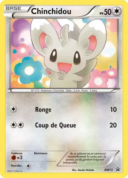 Chinchidou — Promos Black Star Noir & Blanc