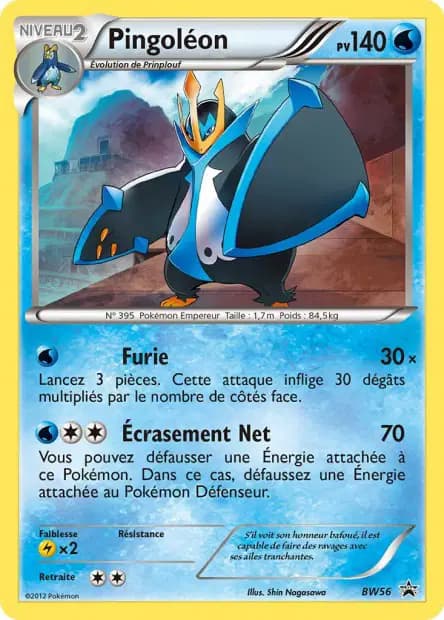 Pingoléon — Promos Black Star Noir & Blanc