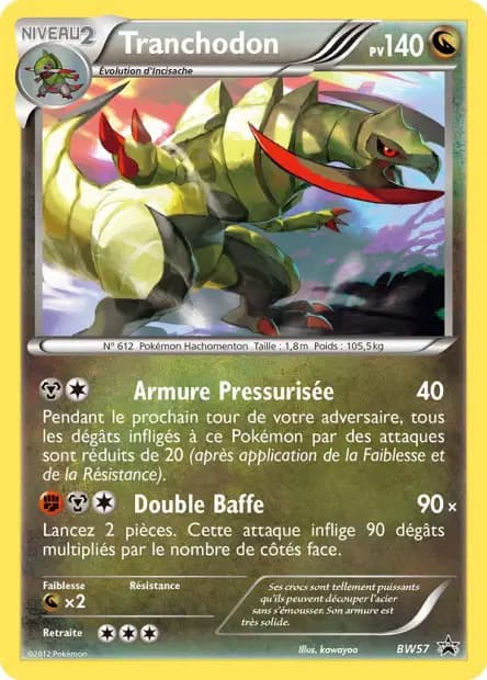 Tranchodon — Promos Black Star Noir & Blanc