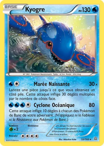Kyogre — Primo-Choc