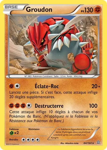 Groudon — Primo-Choc
