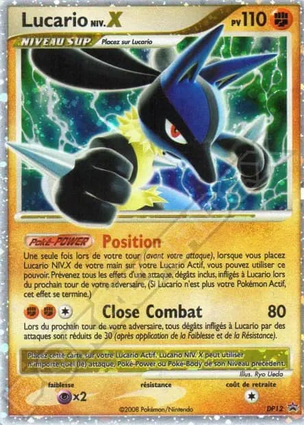 Lucario — Promos Black Star DP