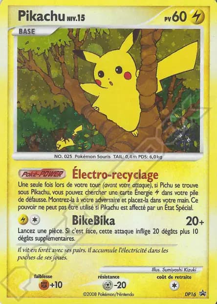 Pikachu — Promos Black Star DP