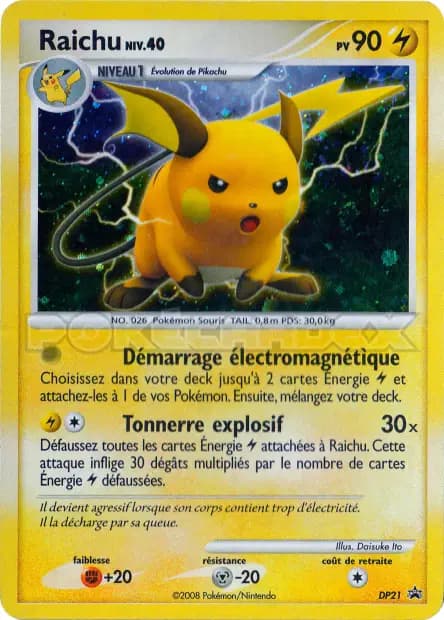 Raichu — Promos Black Star DP