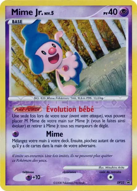 Mime Jr. — Promos Black Star DP