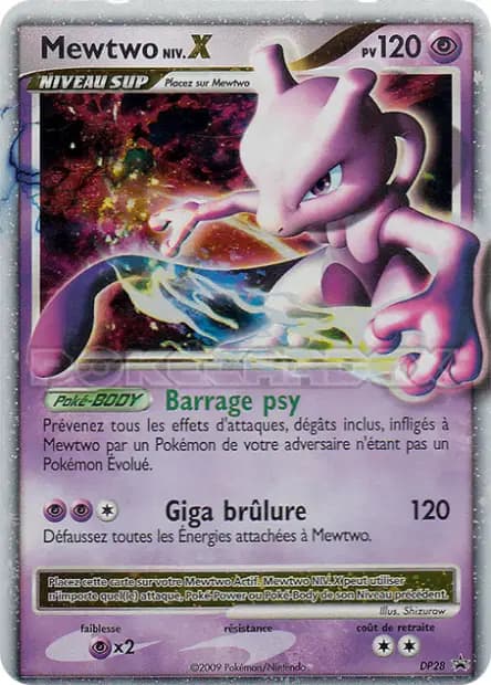 Mewtwo — Promos Black Star DP