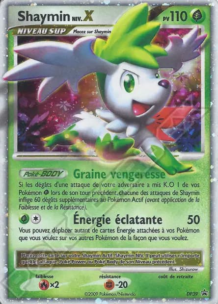 Shaymin — Promos Black Star DP