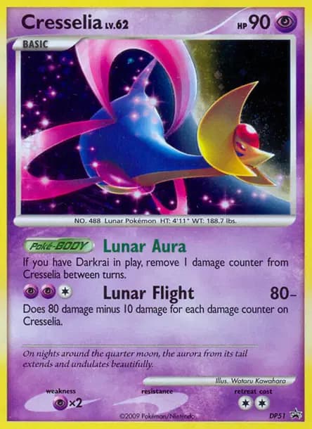 Cresselia — Promos Black Star DP