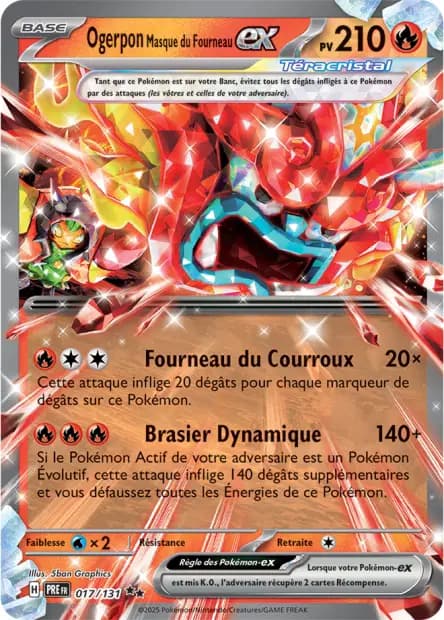 Ogerpon — Évolutions Prismatiques