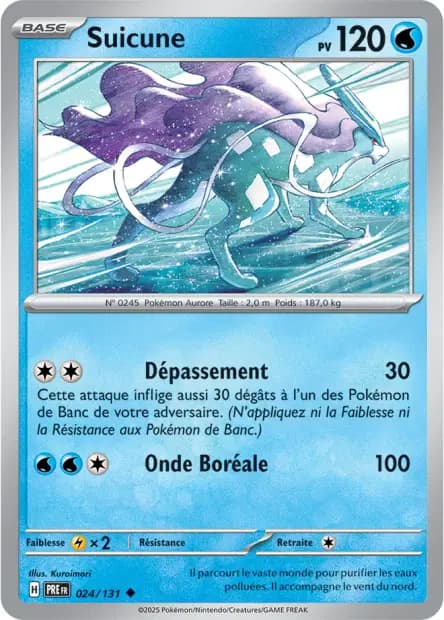 Suicune — Évolutions Prismatiques