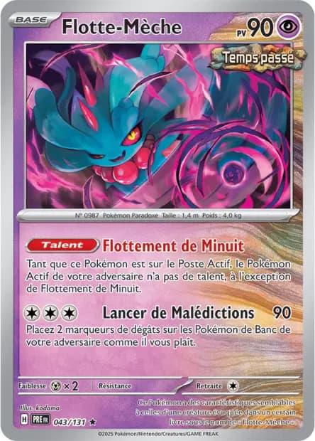 Flotte-Mèche — Évolutions Prismatiques